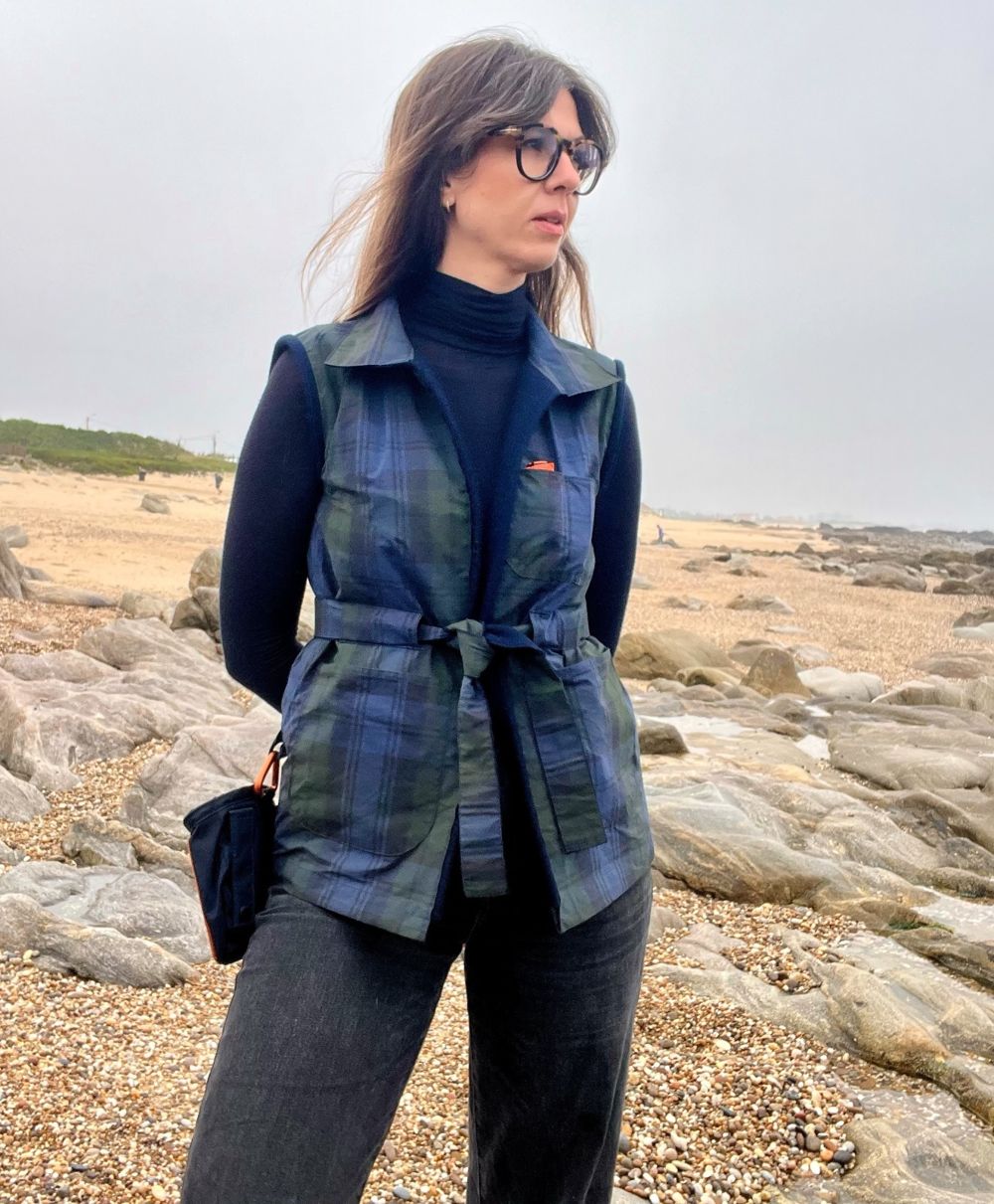 The Gilet worn